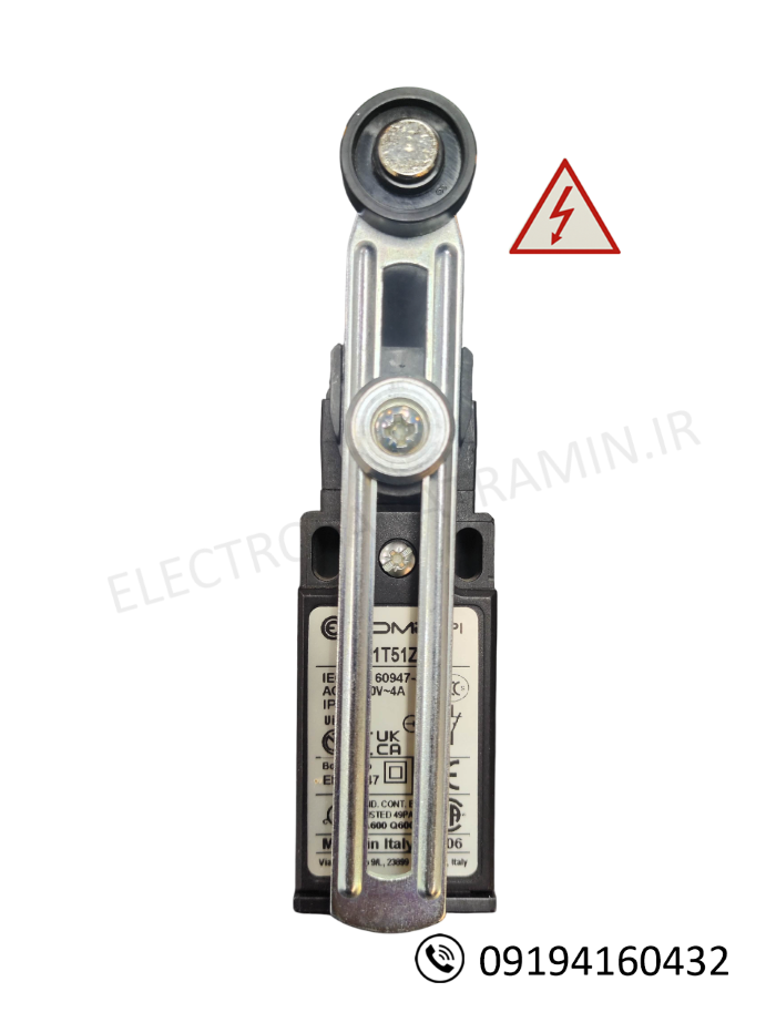 میکروسوئیچ کامپی دو طرف رگلاژی COMEPI مدل AP1T51Z11