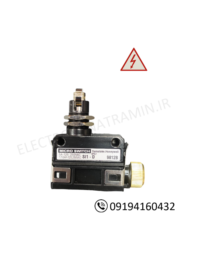 میکروسوئیچ یاماتاکی پلاتر با رولر عرضی SL1-D